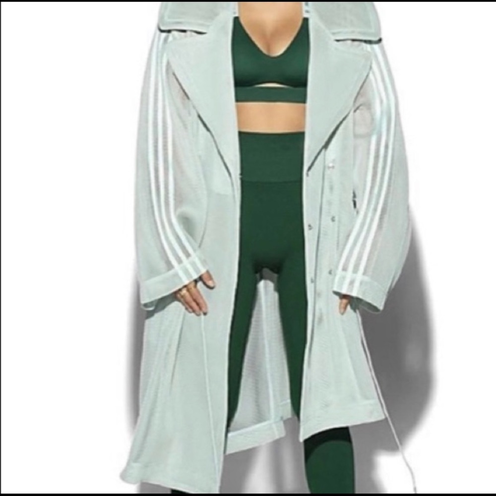 Adidas X Ivy Park Drip 2 Mesh Unisex Mint Jacket